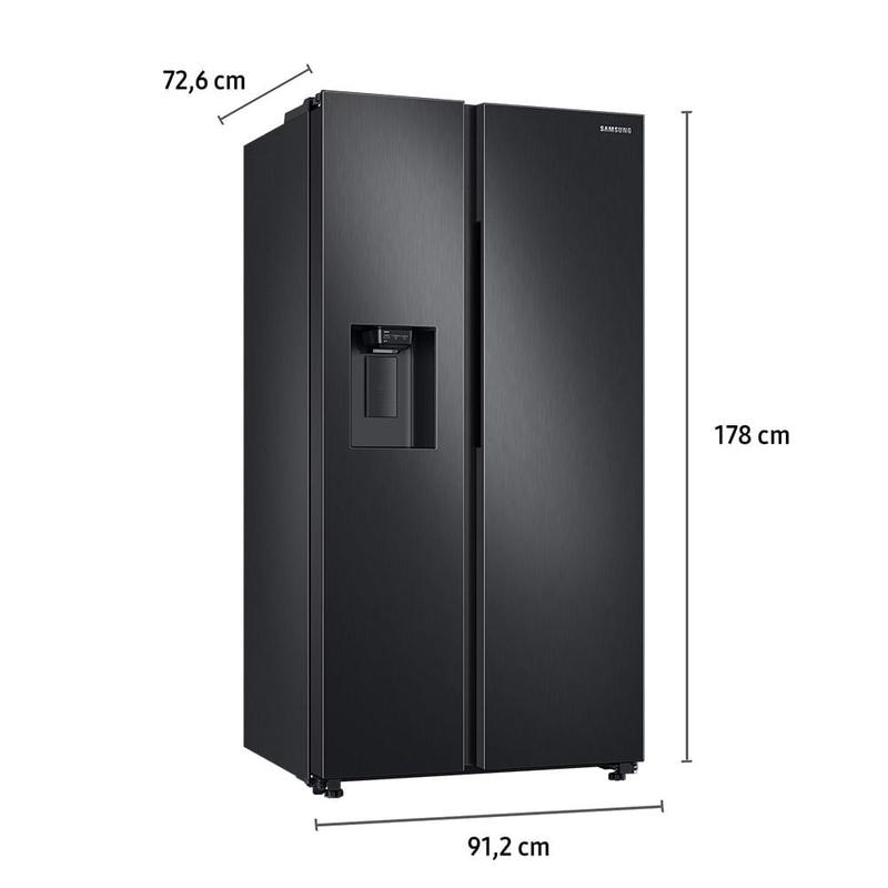 Geladeira Samsung RS60 Side by Side com All Around Cooling e